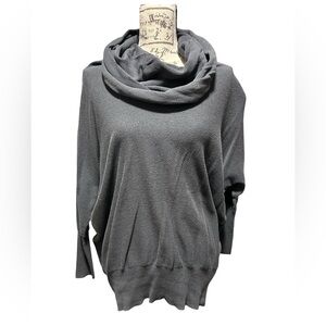 Ruby Moon Charcoal Cowl Neck Sweater